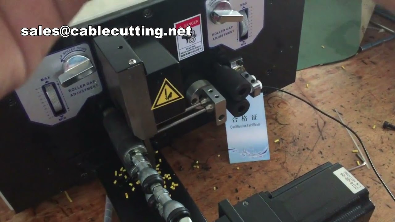 Geautomatiseerde draadstripper en twistermachine voor efficiënte kabelvoorbereiding