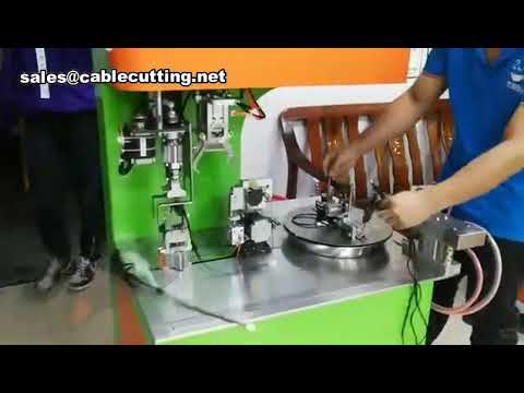Automatische 8-vorm draadwikkel- en bindmachine voor kabelbomen