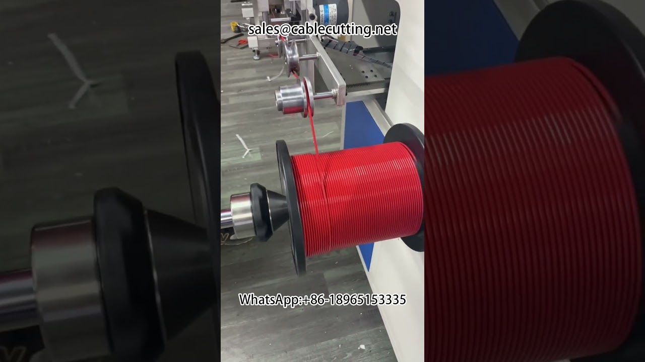 Draadmeters opwikkel- en snijmachine | Efficiënte draadkabelboomverwerking