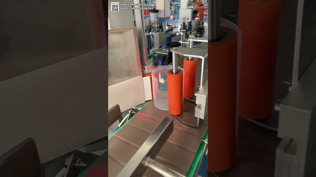 Hogesnelheids etiketteermachine voor tandenstokerdoosjes - Stickerapplicator voor kleine verpakkingen