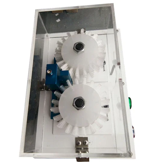 Automatische Kabelafschermvlecht Borstelmachine BB-1525 Thumb