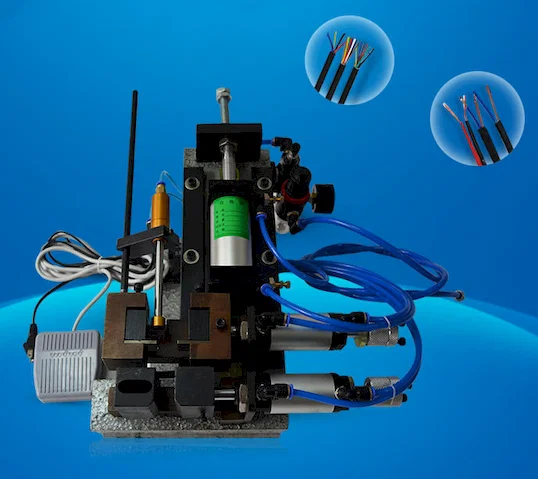 Pneumatische Draadstripmachine WPM-305 - Semi-automatische Draadborstelmachine